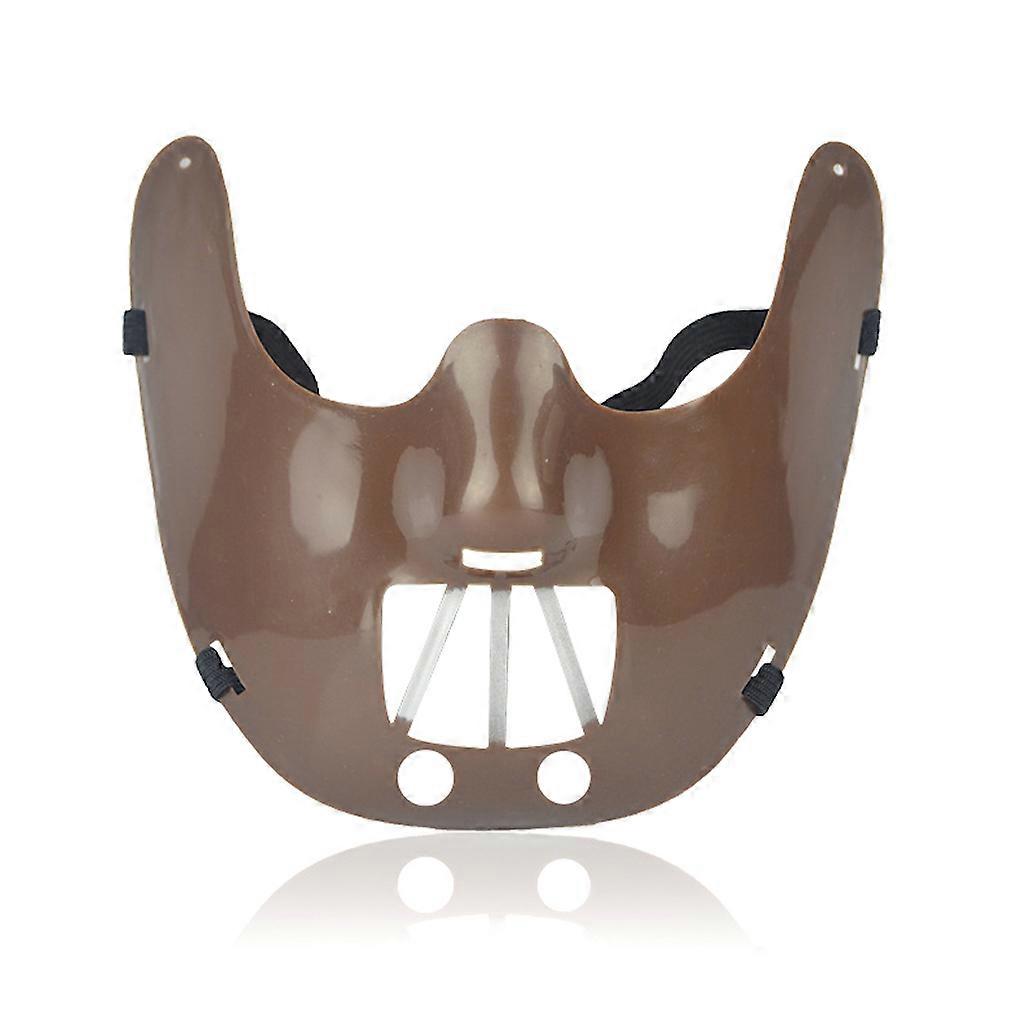 The Silence of the Lambs Hannibal Mask Dancing Party Half Face Mask Halloween Cosplay Mask