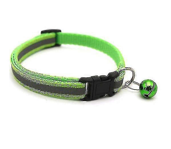 Bjxy Reflective Cat Collar With Bell