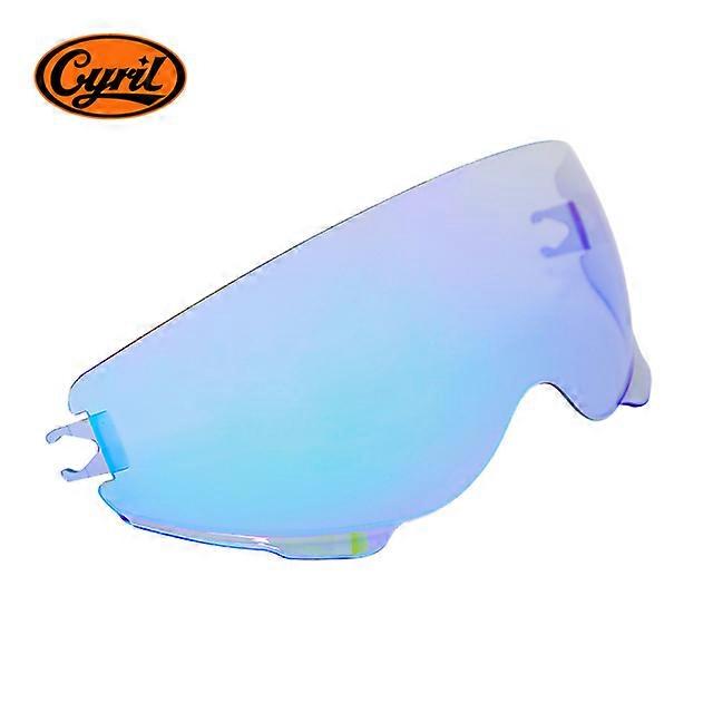 Helmet Colorful Lens for CYRIL TRIANGLE OP12A Helmet Glasses Motorcycle Racing Helmet Visor