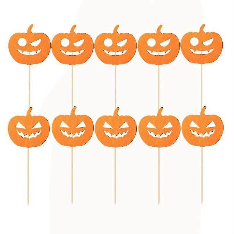 10pcs Halloween Cake Topper