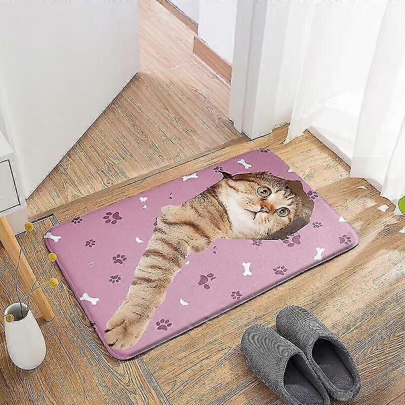 Kylpyhuoneen lattiamatto Aseta Kolmiosainen WC-istuinkansi Liukastumista estävä matto Ulko-ovimatto Ulko-ovimatto