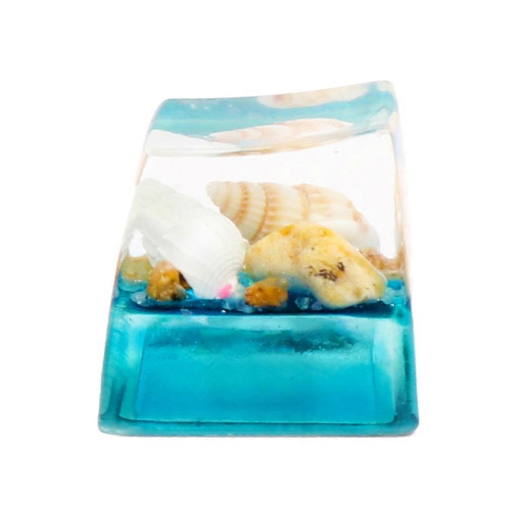 Backlit KeyCaps Customized Conch Keycaps Handmade Keycaps Resin Keycaps