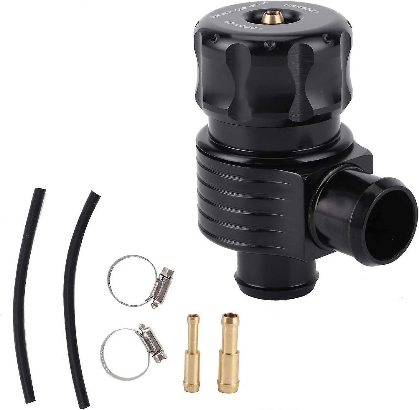 25mm / 1in توربو ضربة قبالة صمام كيت الألومنيوم بوف تفريغ صمام السيارات العالمي التبعي