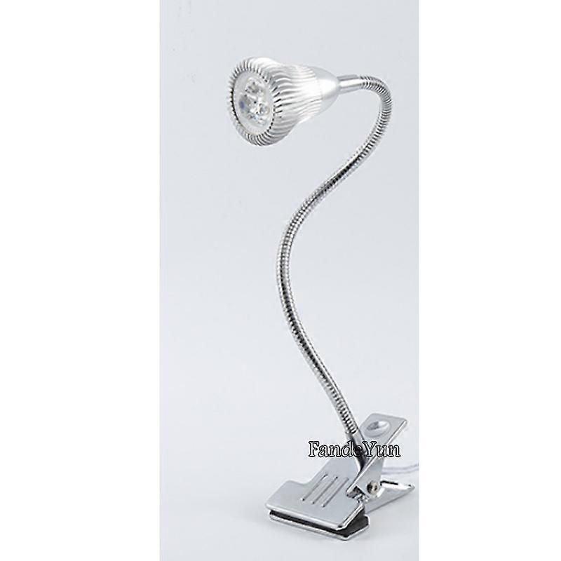 AC85-265V EU Plug 5/3W LED Reading Light Eye Care Clamp Bedside Lamp Baby Night Light