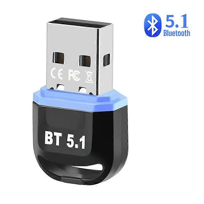 USB Bluetooth 5.3 Dongle Adapter For PC Keyboard Mouse Wireless BT 5.1 Receiver USB Transmitter For Speaker Audio Mouse Gaming