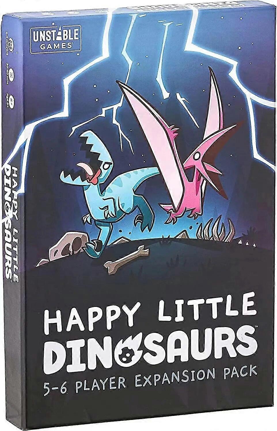 Happy Little Dinosaurs Board Game Basic Expansion Edition Reunion Camping Theme Party Game Interactive Playing Card Toy Kid Gift