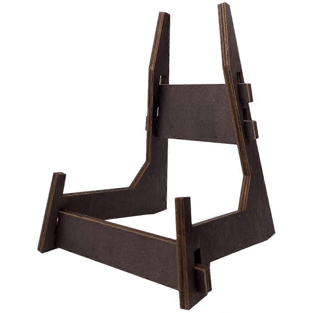 Wooden Picture Frame Rack Plate Stand Desktop Menu Display Stand for Kitchen Restaurant