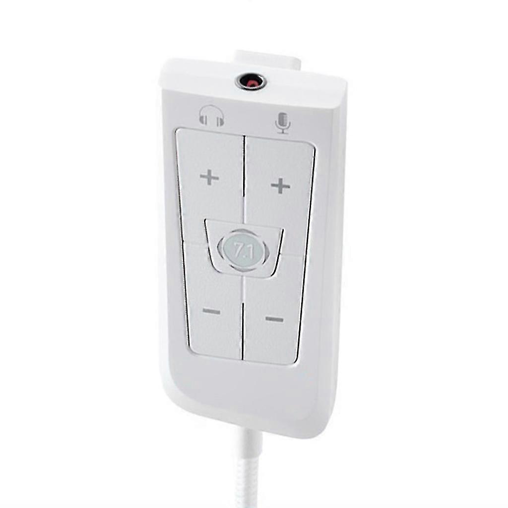 7.1 Virtual Sound Card Amp Dsp Usb External Audio Adapter For Hyperx Cloud Ii