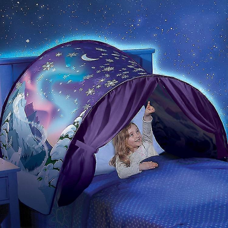 Children's Starry Dream Folding Light-blocking Tent