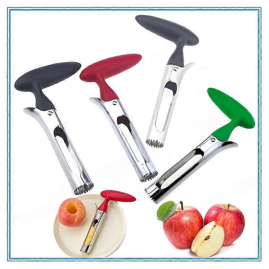New Stainless Steel Apple Core Cutter Knife Corers Fruit Slicer Multi-function Cutting Vegetable Pear Core Removed Kitchen Tools