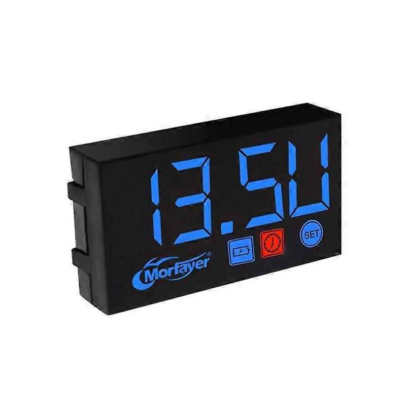  Temperature Clock Digital Display Motobike Thermometer Voltmeter Waterproof