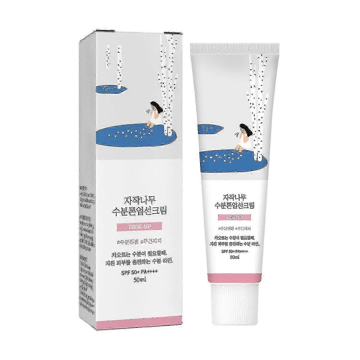 Jaysuing Isolation Sunscreen Protects Against Uv Rays Refreshing Moisturizing Non-greasy Whitening S