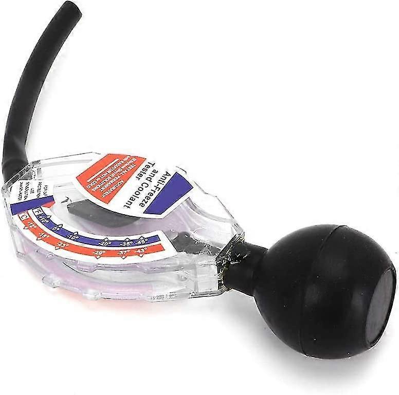 Automotive Coolant Tester, Dial Type Antifreeze Coolant Tester Car Battery Strip Liquid Densitometer