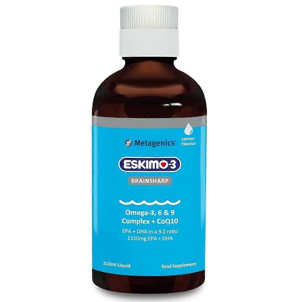 Metagenics Eskimo-3 Brainsharp Fish OIl Liquid 210ml