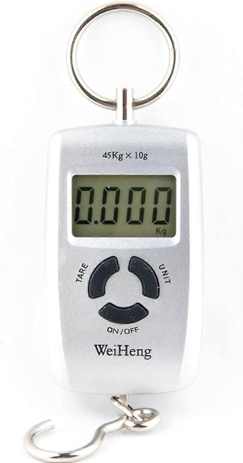 Weighs Electronic Lage / Digital Hanging Scale Gray Balit Electronic Portable Scale High-precision Fishing Scale, Hook Scale,4337