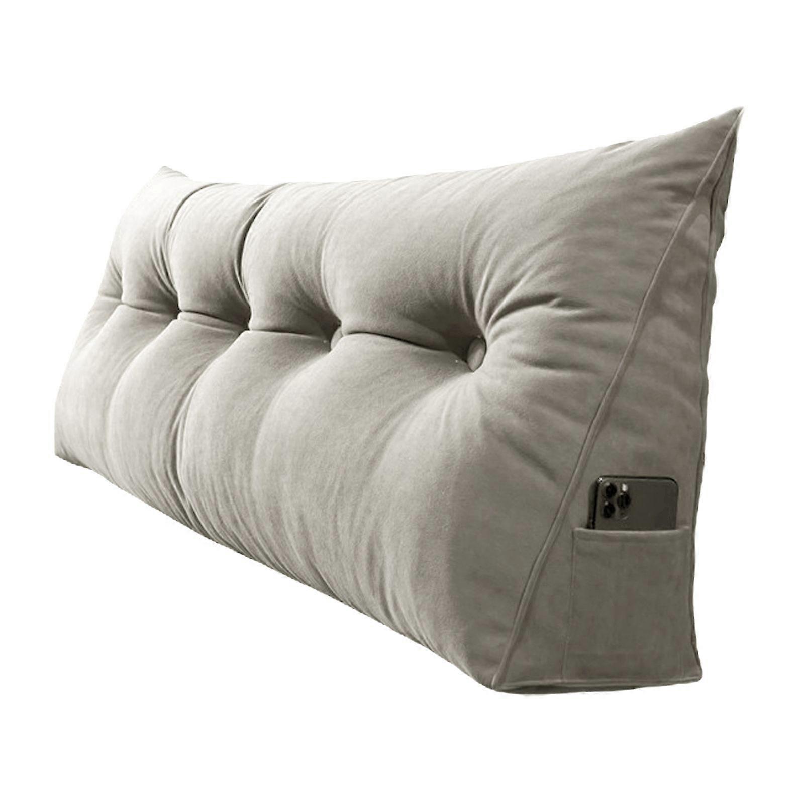 Triangle Cushion Bed Head Large Backrest Lumbar Cushion Tatami Soft Package