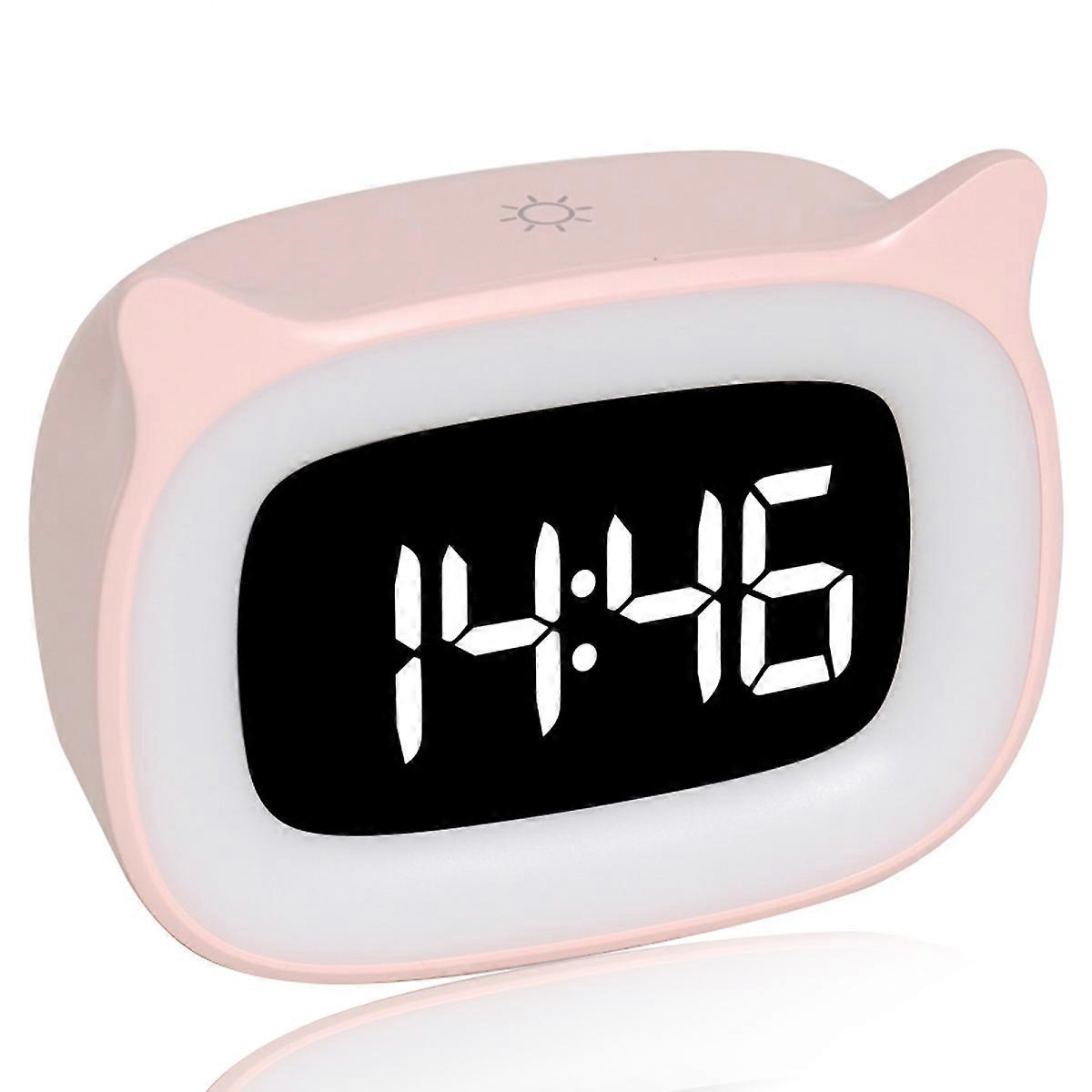 alarm clock, children, digital, night light, double alarm