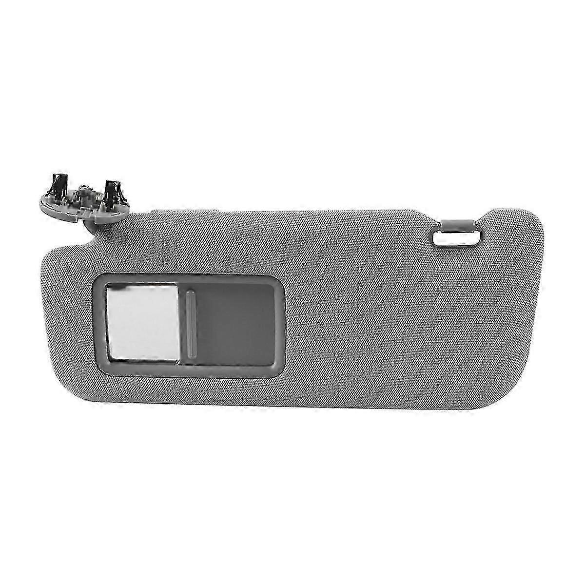 Left Driver Sun Visor W/ Mirror Gray 74320-02711-e0 For 2007-2013
