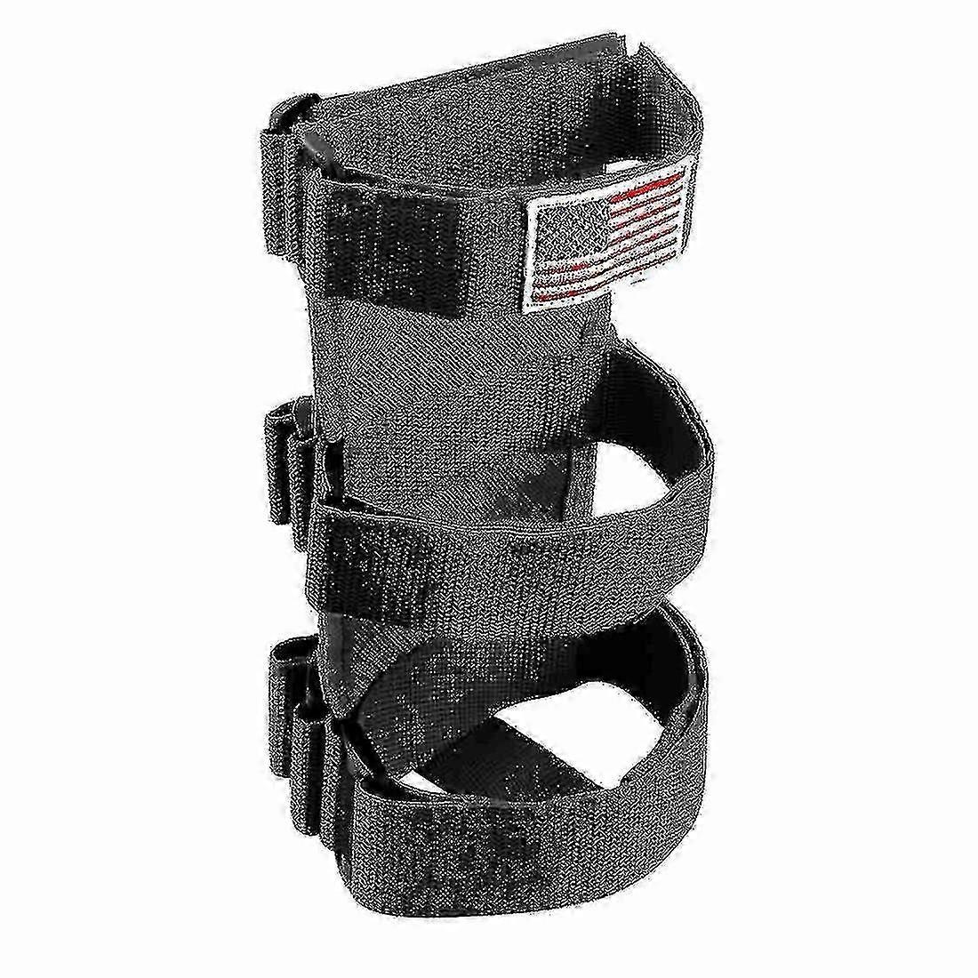 Roll Bar Holder Adjustable Extinguisher Strap For 1965-2022 Wrangler Tj Cj Yj Jk Jl Jt Black