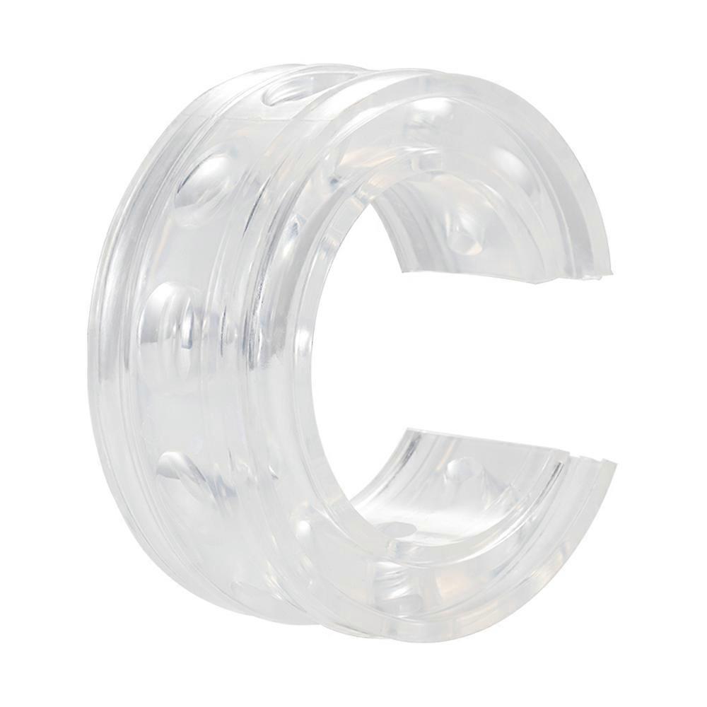Car Rubber Shock Absorber Cushion Buffer - Type D Bumper Spring Transparent