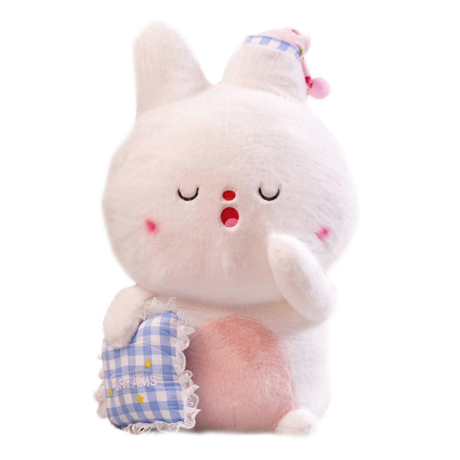 Adorable Cartoon Bunny Plush Doll Soft Stuffed Toy Kid Hugging Pillow Gift