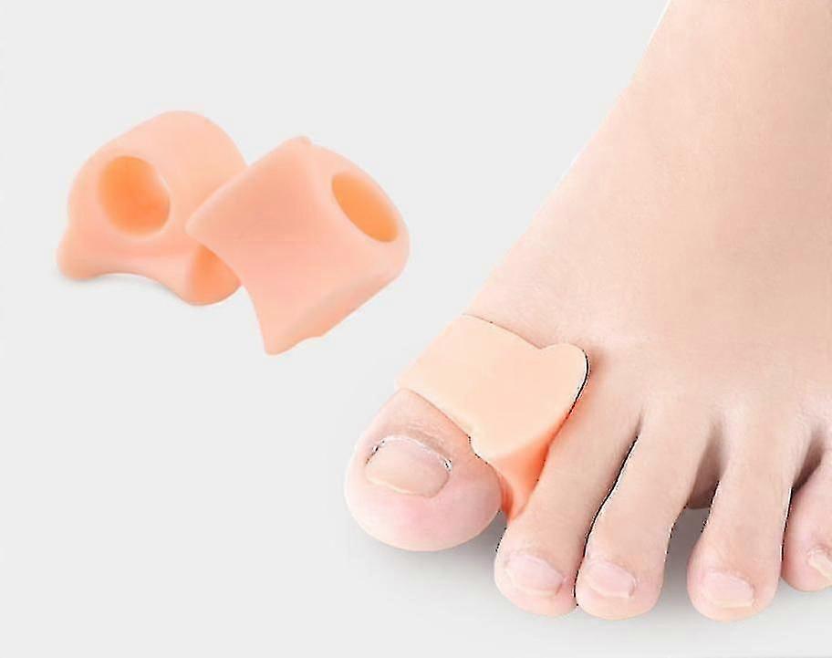 Pinky Gel Toe Separators Silicone Toe Spacers Toe Protector Spreader 5 Pairs