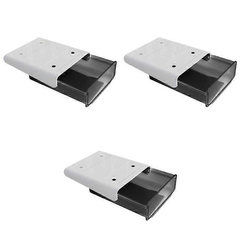 3PCS Under Table Storage Boxes Organizers Drawer Style Storage Boxes for Desk