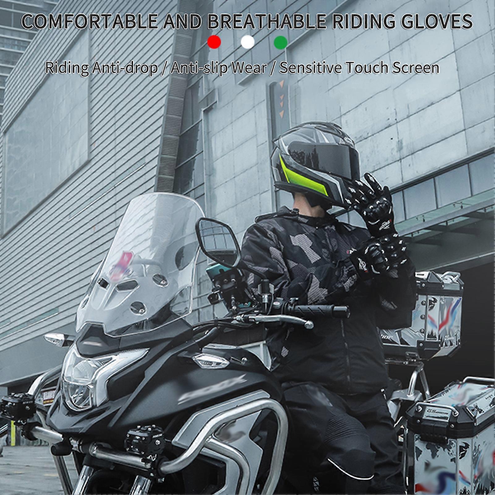 BSDDP RH-A0107 Motorcycle Gloves M-XXL Breathable Touch Screen
