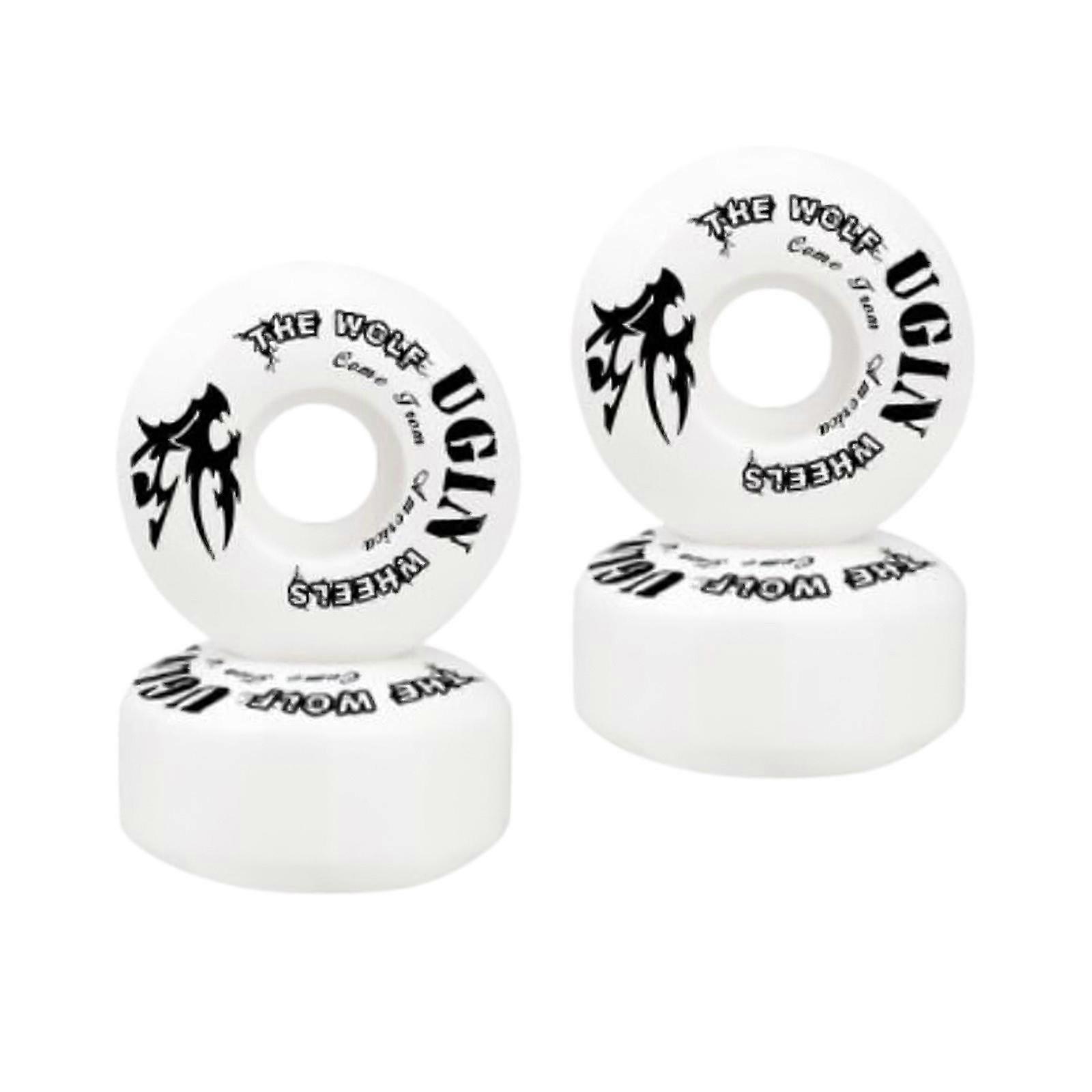 4Pack Durable PU Skateboard Wheels High Strength Roller Outer Case Parts