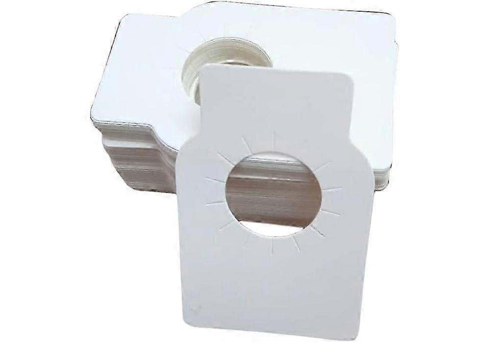 100 Blank Wine Bottle Tags for Wine Racks and Cellars 5.7 x 8.9cm White Label Tags for Wine Bottles