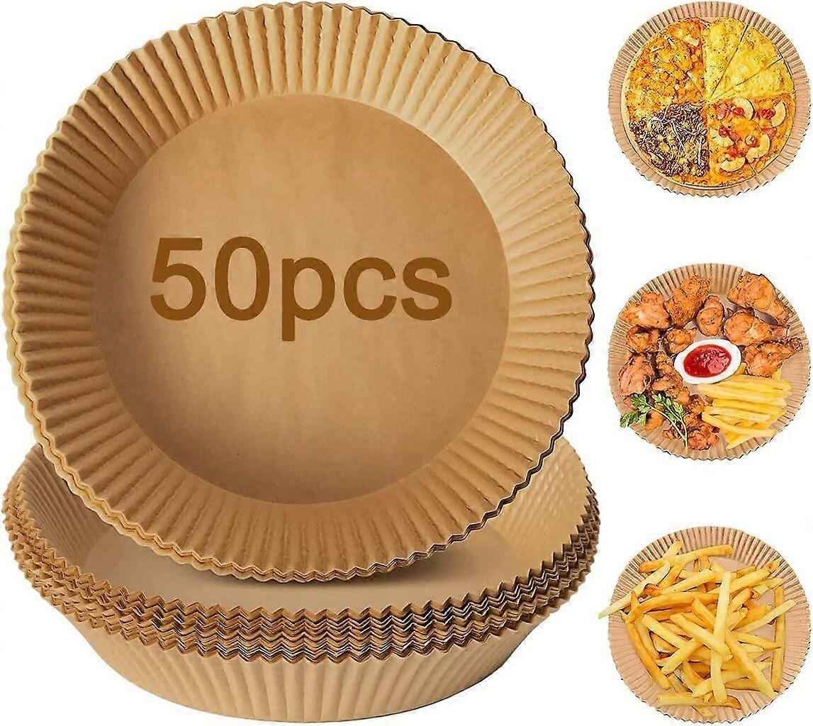 Bagepapir til varmluftsfrituregryde, 50 ark.