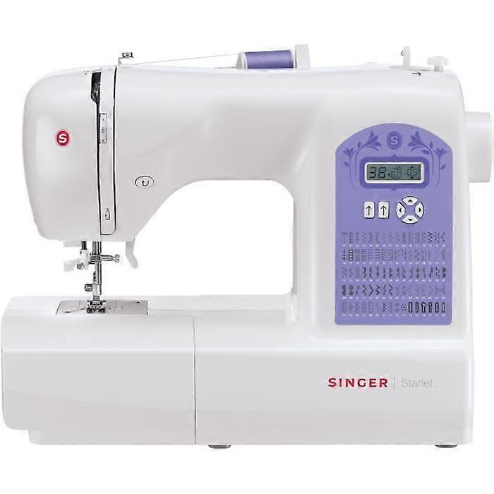 SINGER MC 6680 electronic sewing machine - 80 stitches - automatic threader - LCD screen - accessories included