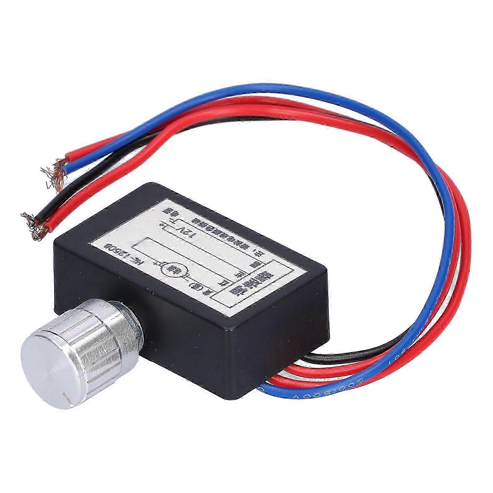 1250B Electronic Speed Switch PWM Monitor Dimmer Governor 12V DC Motor Speed Controller