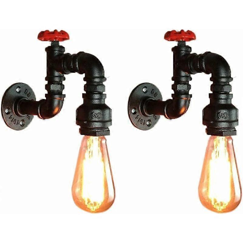 European Wall Light, Retro Steam Punk Creativity Meets Warmth, E27 Lamp Socket Ensures Versatile Compatibility, Easy To Install And Clean, Suitable