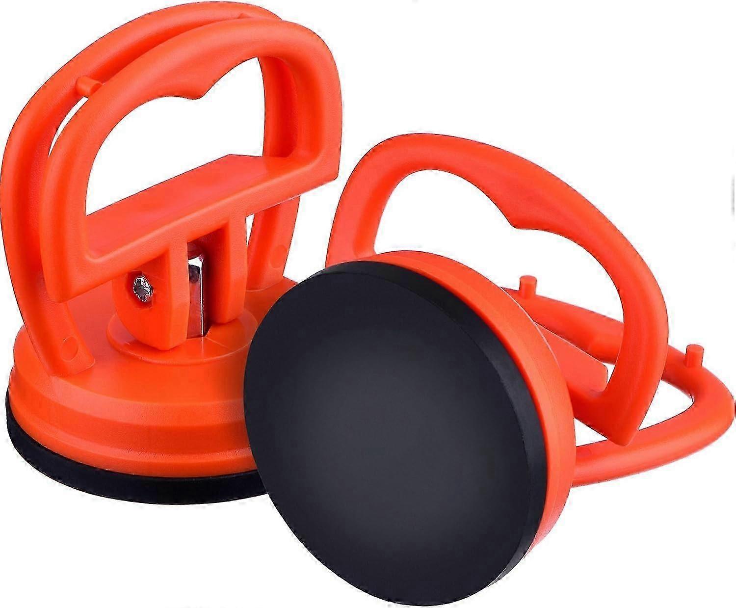 2 Pcs 5.5cm Dent Puller Car Suction Cups Suction Cup Repair Puller Removal Tool, Orange