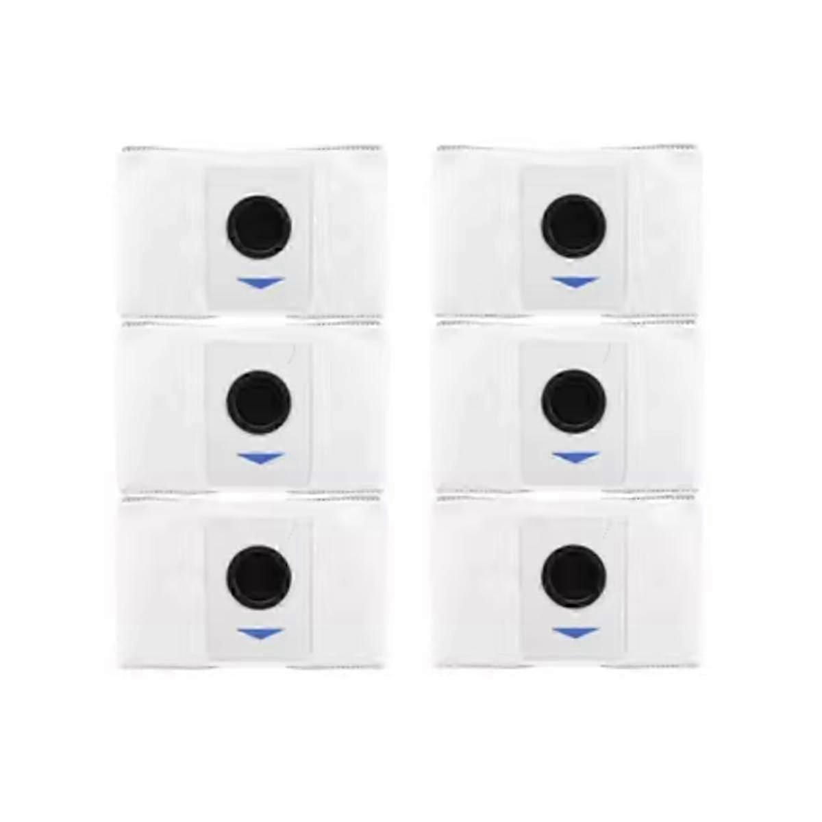 6PCS Dust Bag for Deebot T20/T20MAX/T20PRO/X1 OMNI/T10 Omni/Turbo Robot Vacuum Cleaner Replacement js