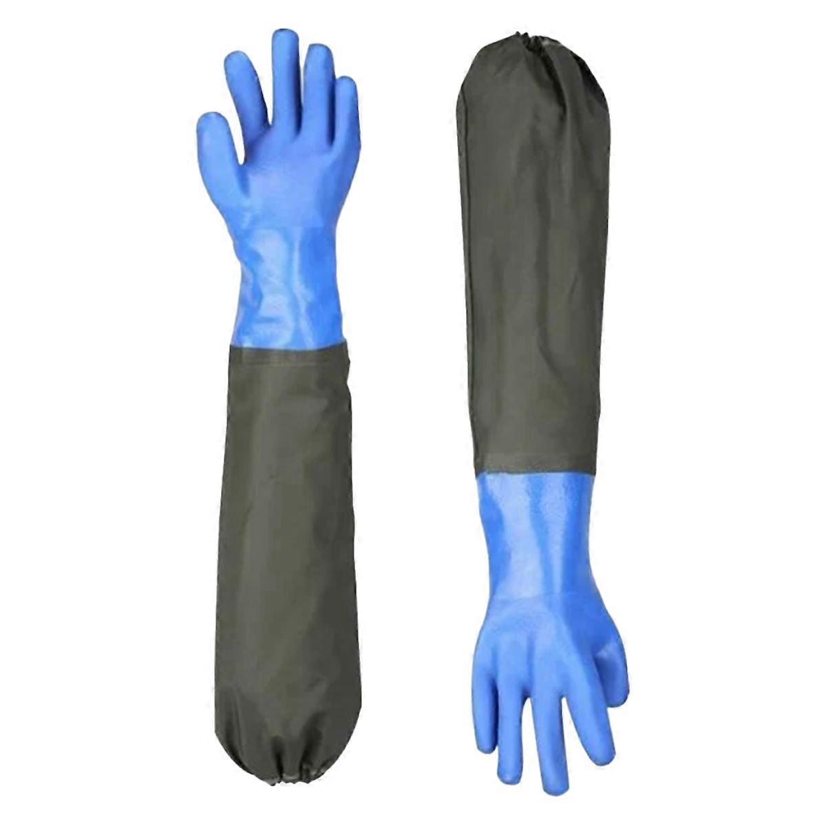 Pond Cleaning Gloves, Waterproof, Elastic Cuffs