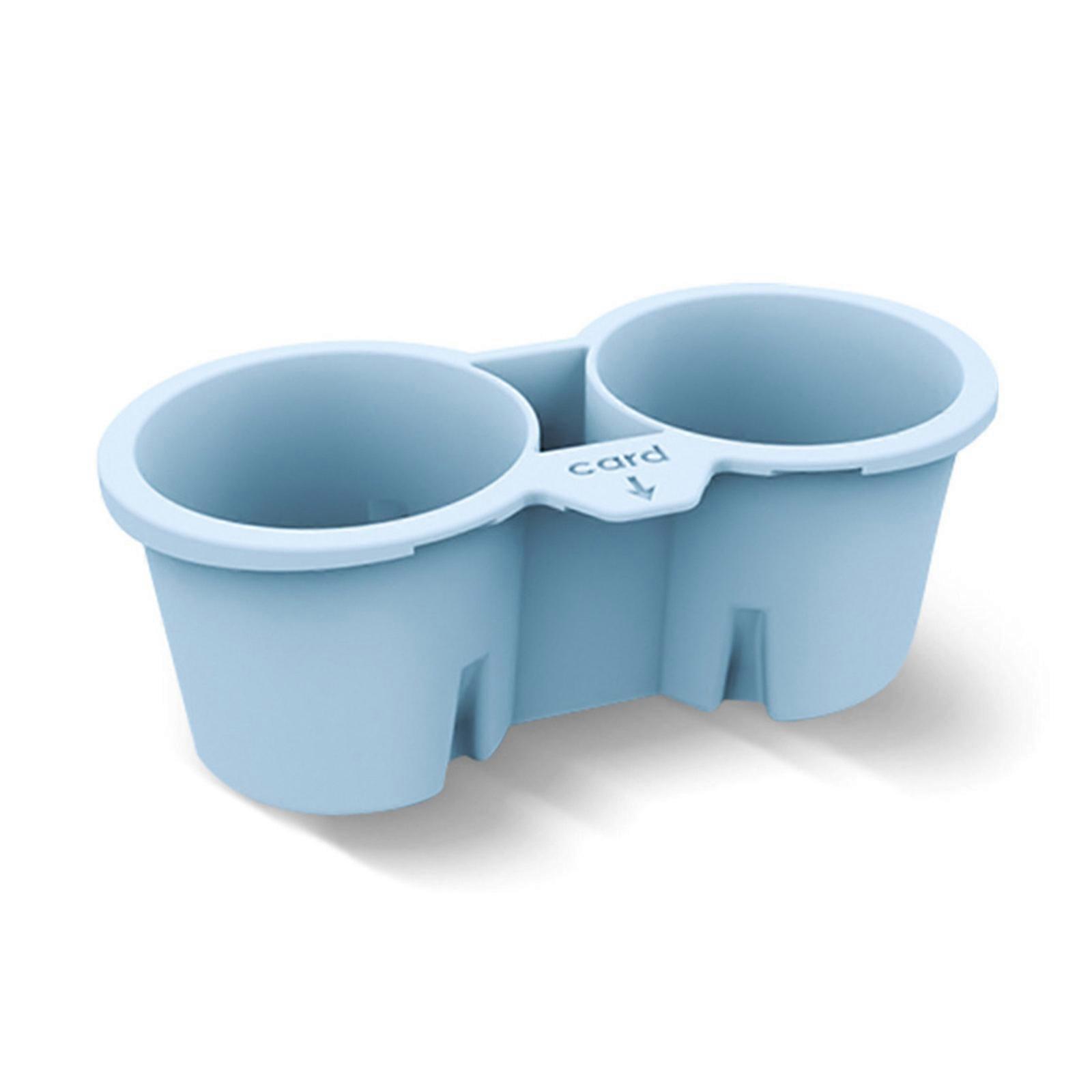 Cup Holder Insert Drinks Stabilizer Storage Box Tray Center Console Accessories Easy Installation used for Multicolor