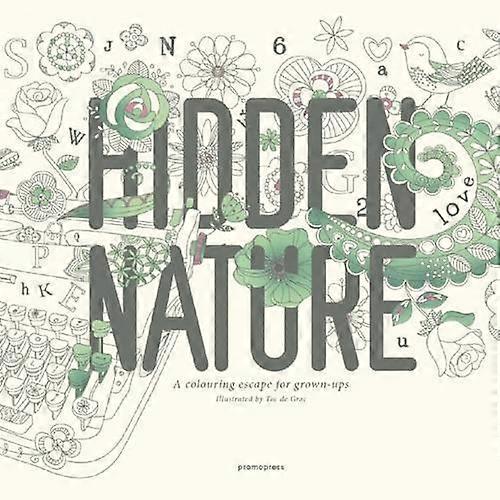 Hidden Nature A Coloring Book For Grownups Paperback