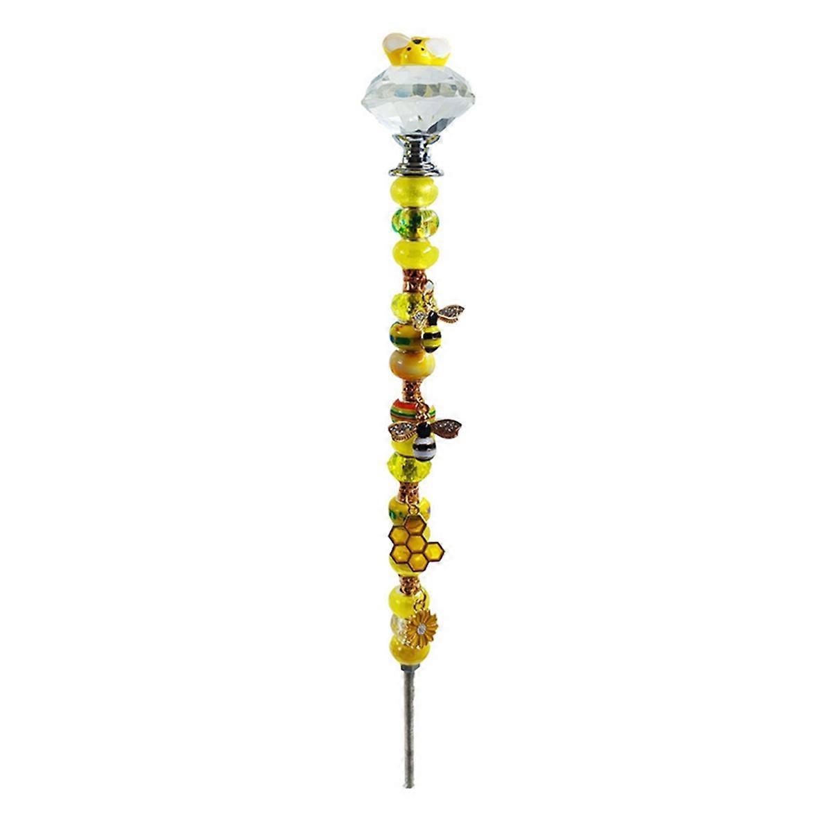 Bee Light Catcher Garden Decorative Stakes B