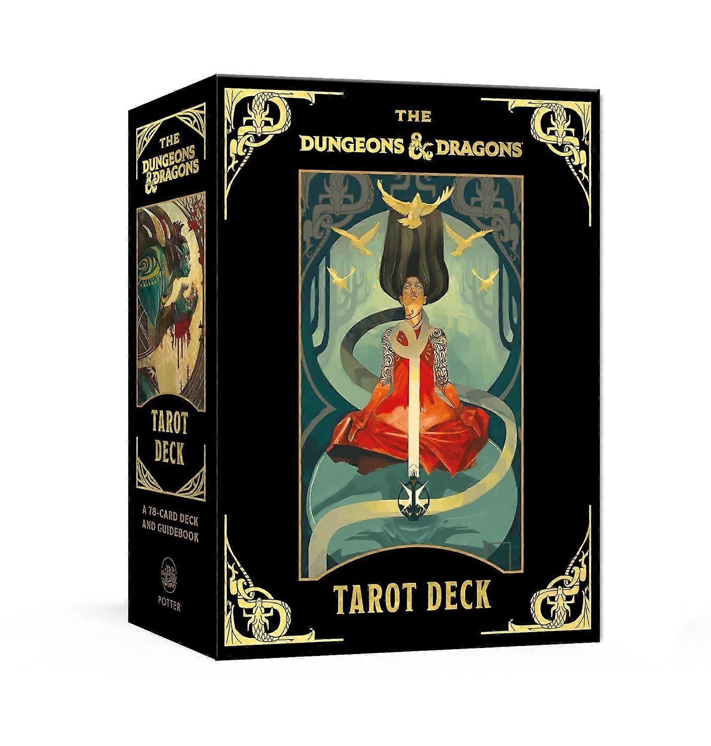 The Dungeons & Dragons Tarot Deck Card Deck & Book