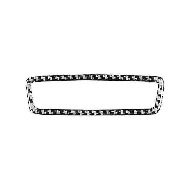 Carbon Fiber Car Headlight Switch Button Frame Panel Trim Sticker for 8Th 2011-2014 Accessories