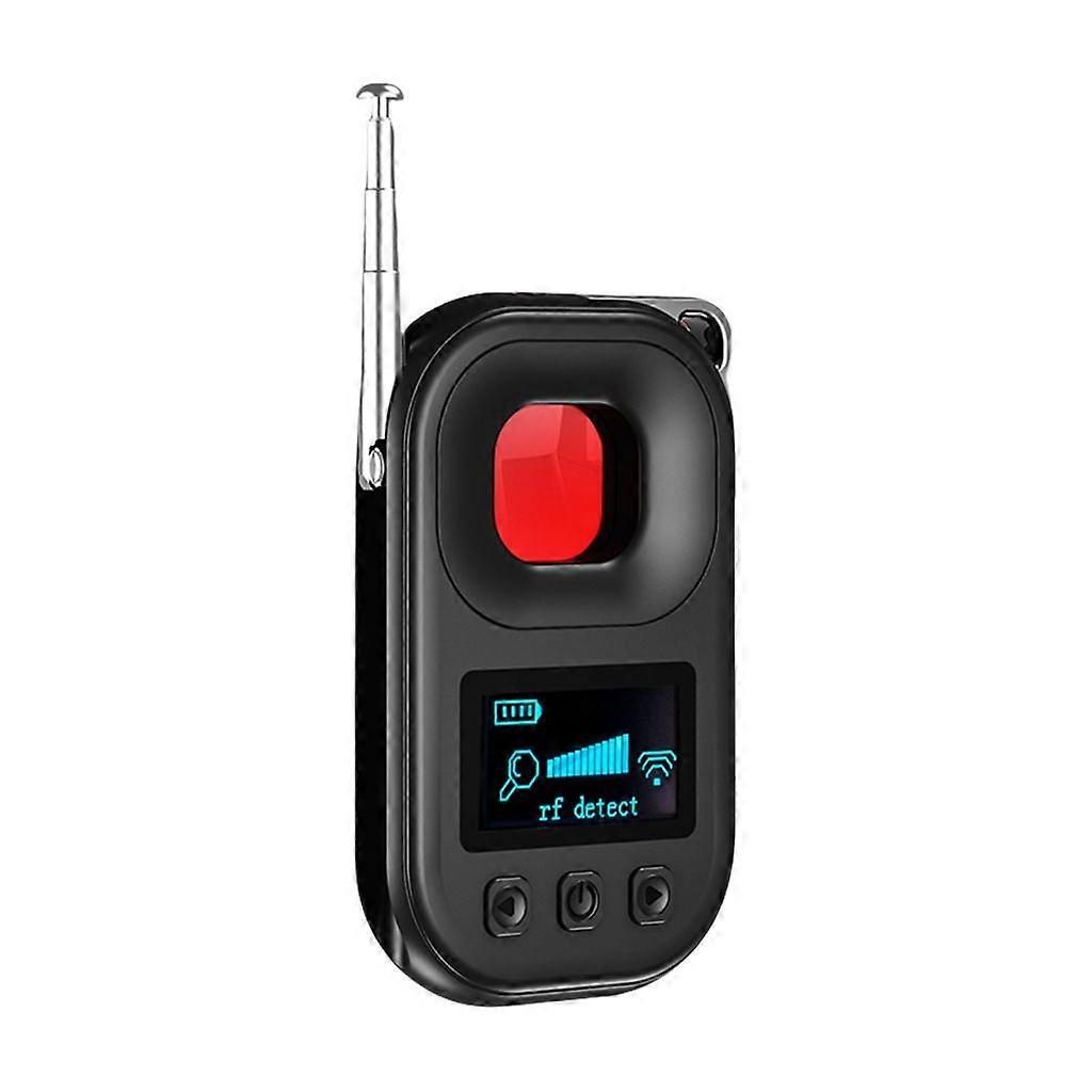 RF Signal Scanner with Alarm & Flashlights Trackers Detector