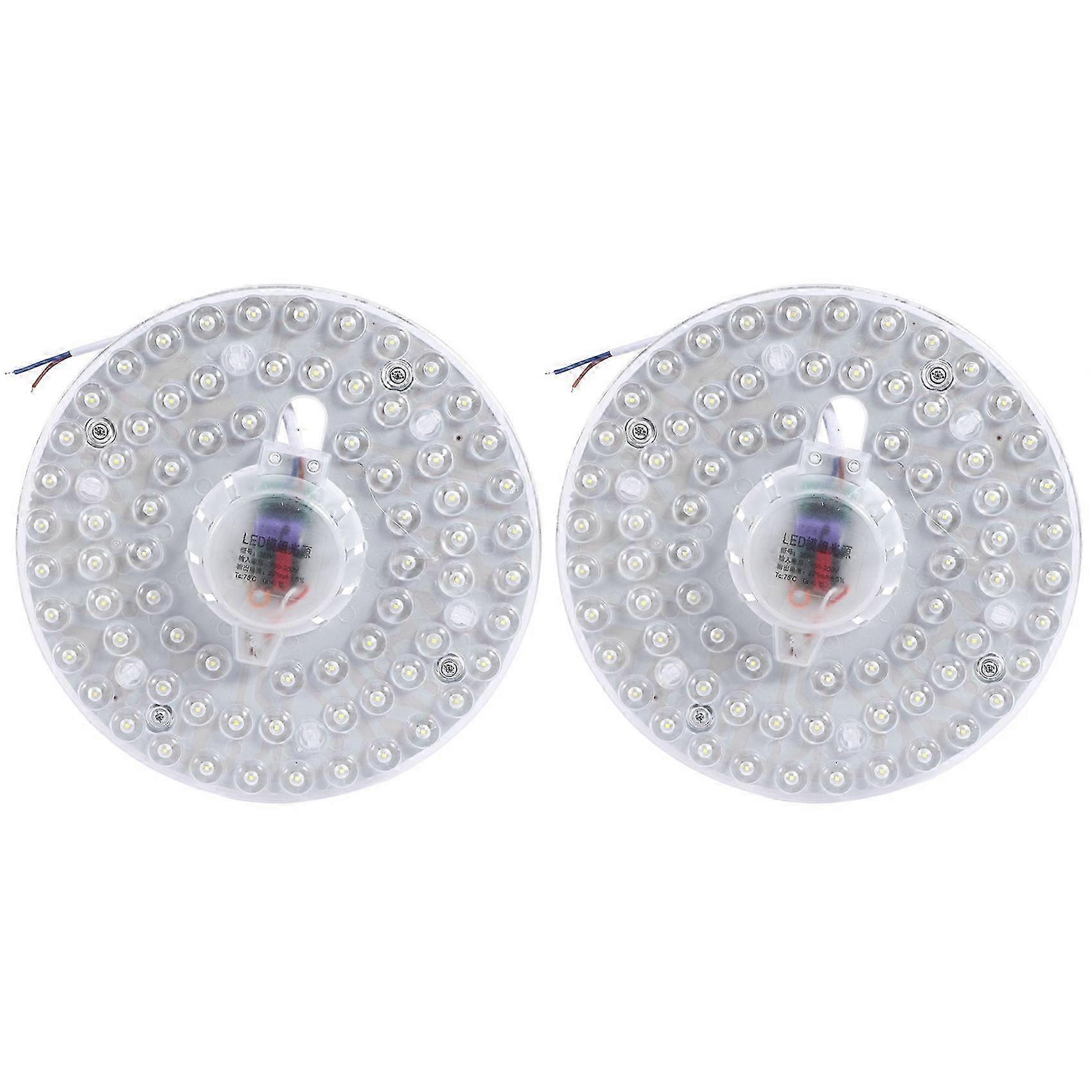 2X LED Ceiling Light Module Light Source 36W Round High Brightness Lighting Indoor Ceiling Light Compatible with EU Standard