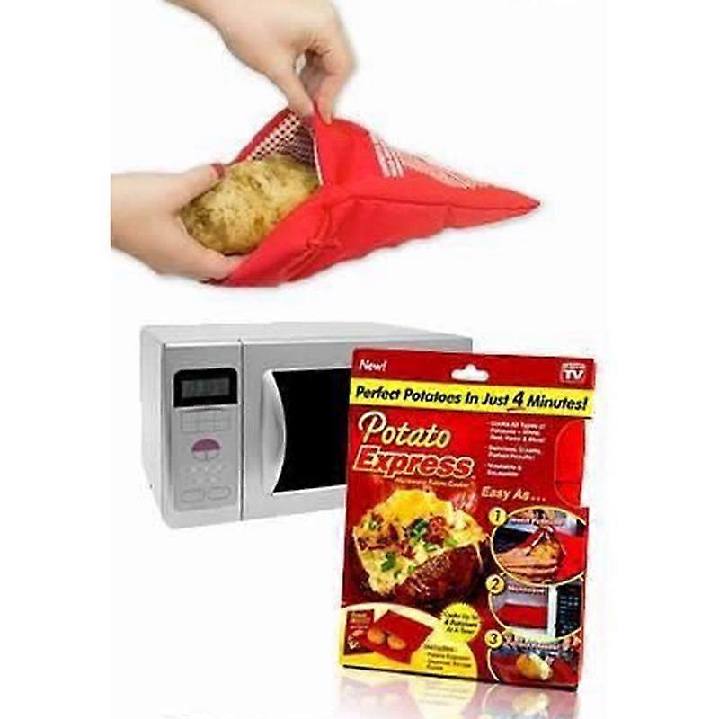 Patato Express potato cooking bagin the microwave