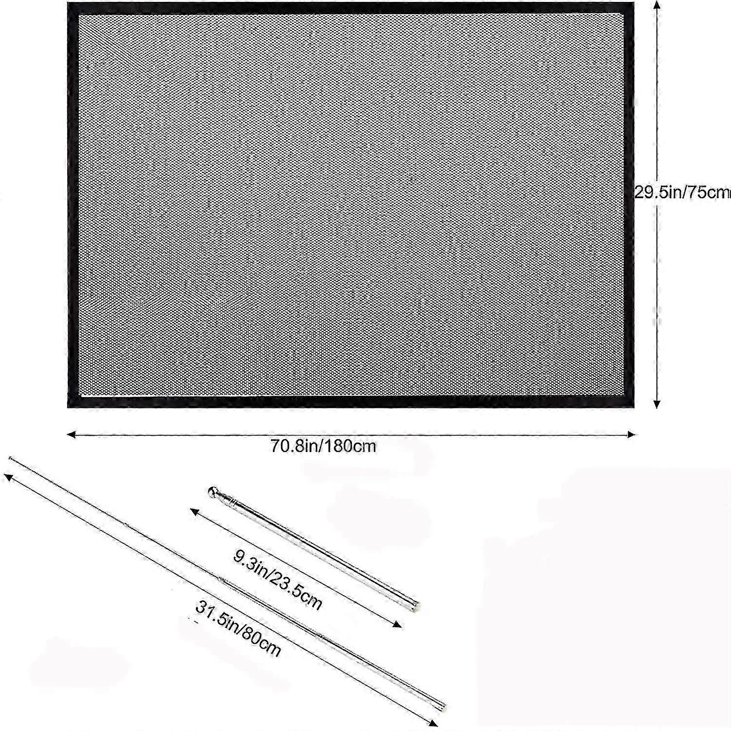 Magic Gate For Dogs Retractable Stair Gate Baby Gate Pet Safety Gate Pet Isolation Net Large Wide Retractable Pet Gate For Separating Baby And Pets Ea