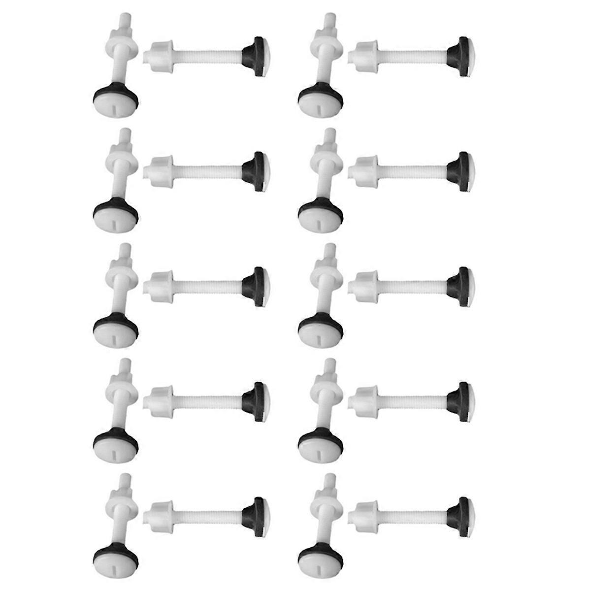20pc Toilet Cistern to Toilet Pan Fixing Fitting Sealing Kit Close Coupling Bolts Water Tank Screws