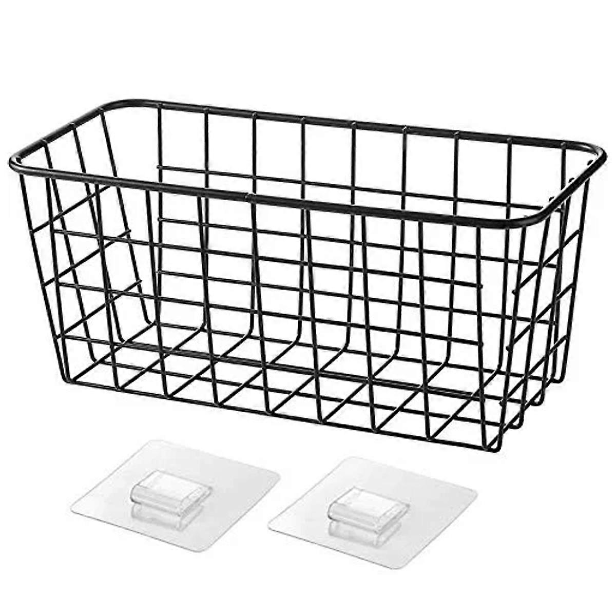 Durable Metal Wire Basket With Smooth Surface Adhesion