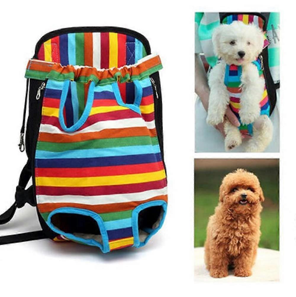 Pet Bag Outing Carrying Backpack for Cats and Dogs, Lightweight Breathable Mesh, Folding Design, Travel-Friendly