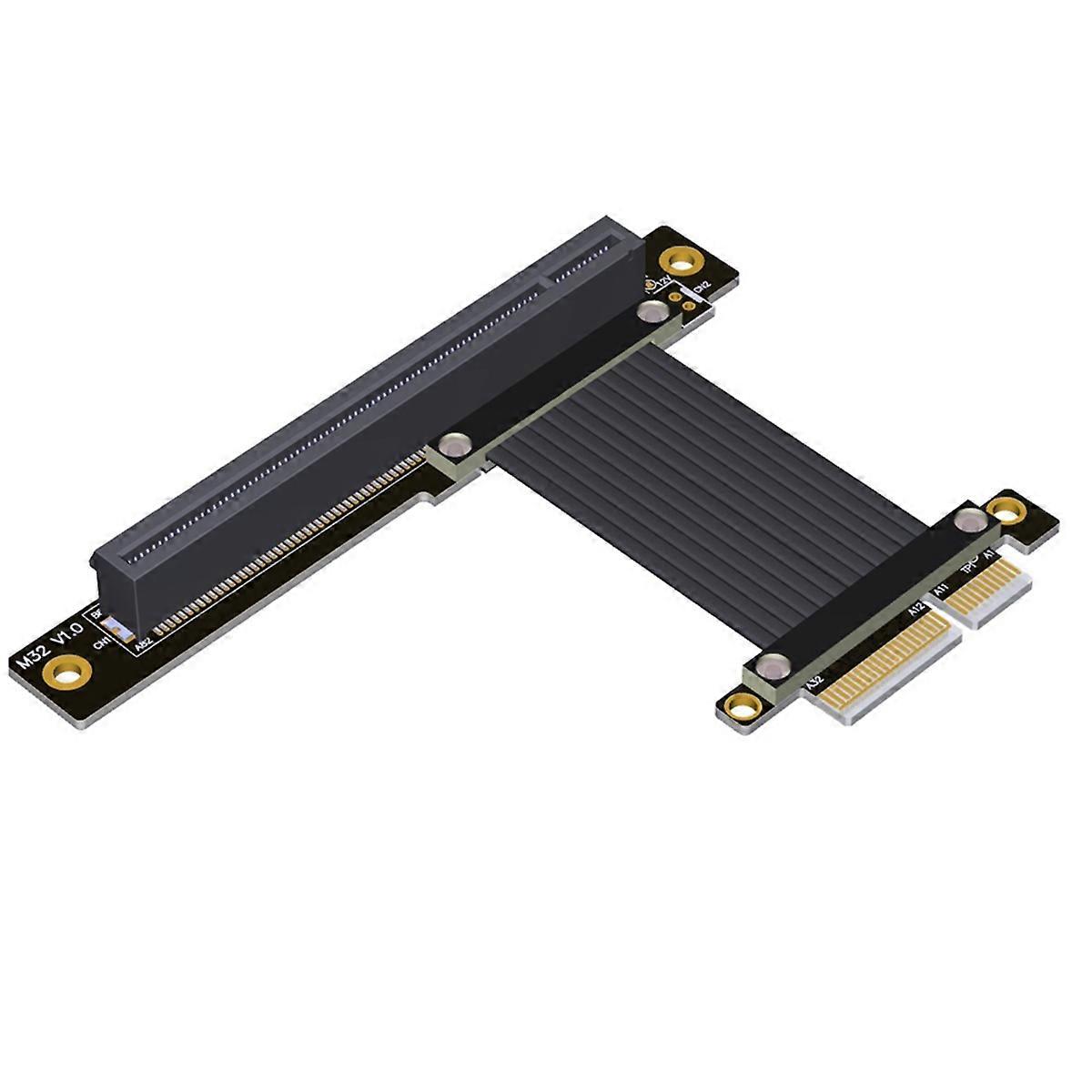 PCI-E 4.0 X4 to X16 Riser Cable PCI Express Graphics Card C